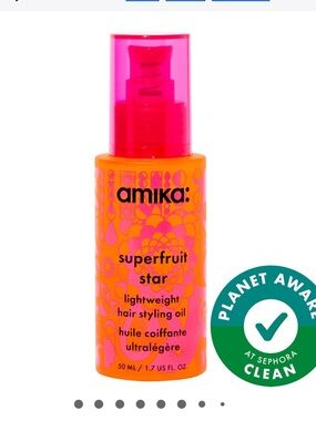 amika Superfruit Star Lightweight Hair Styling Oil —